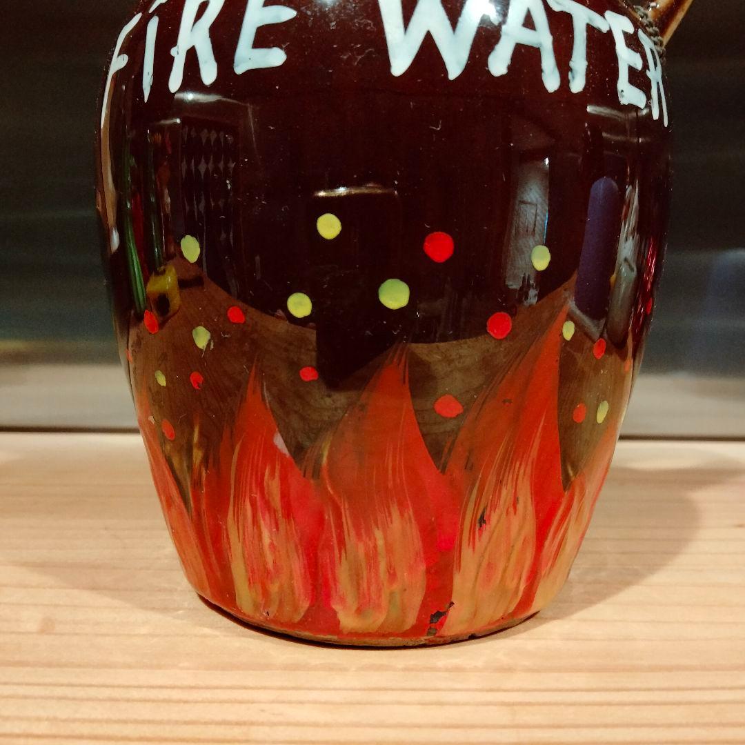 美品　50s デビル　サタン　死神　ビンテージ　デカンタ