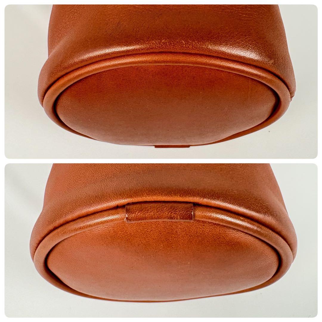 レア箱付　美品　オールド　コーチ 巾着 ショルダーバッグ USA製　4144