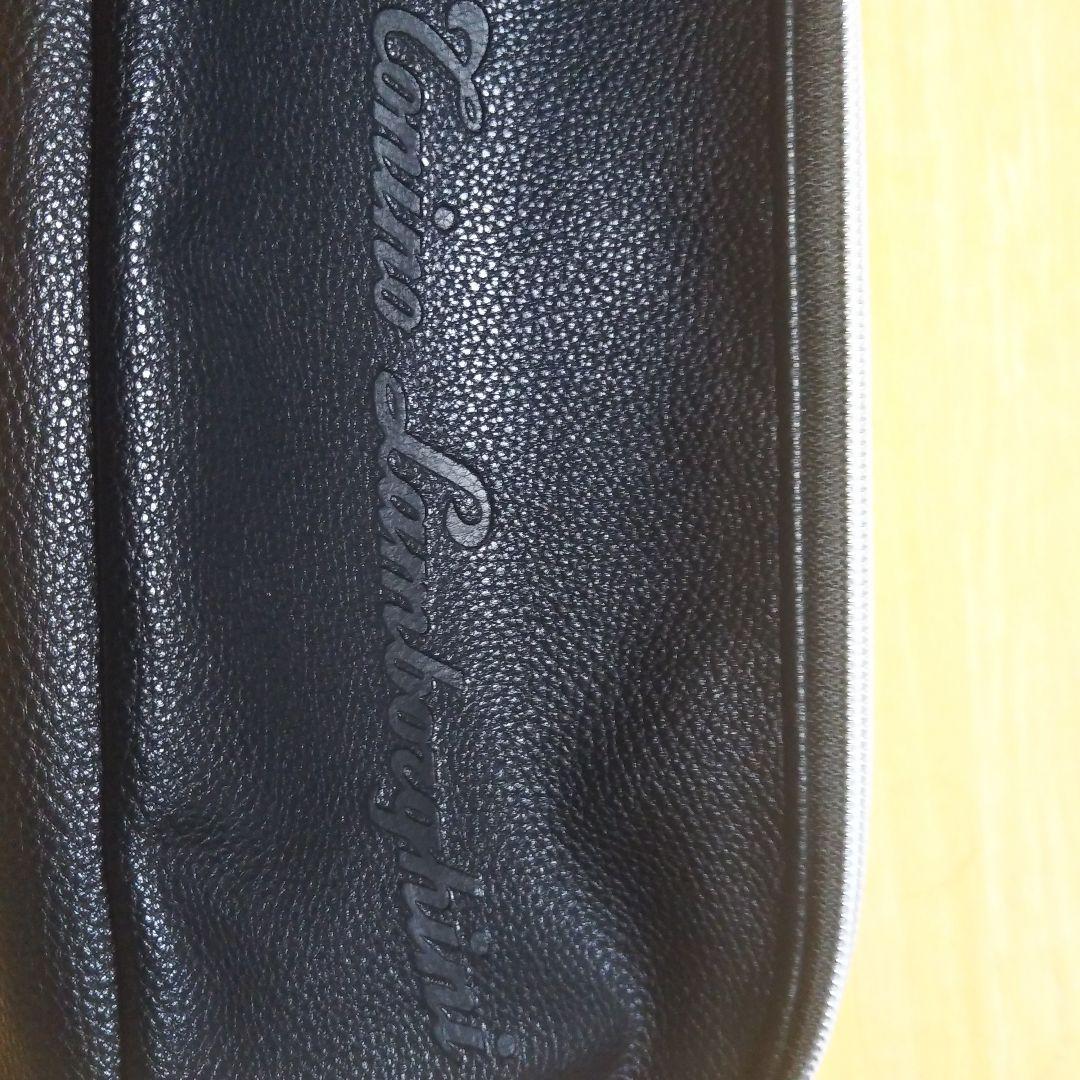 Lamborghini ケース 黒 チャーム付き　ポーチ