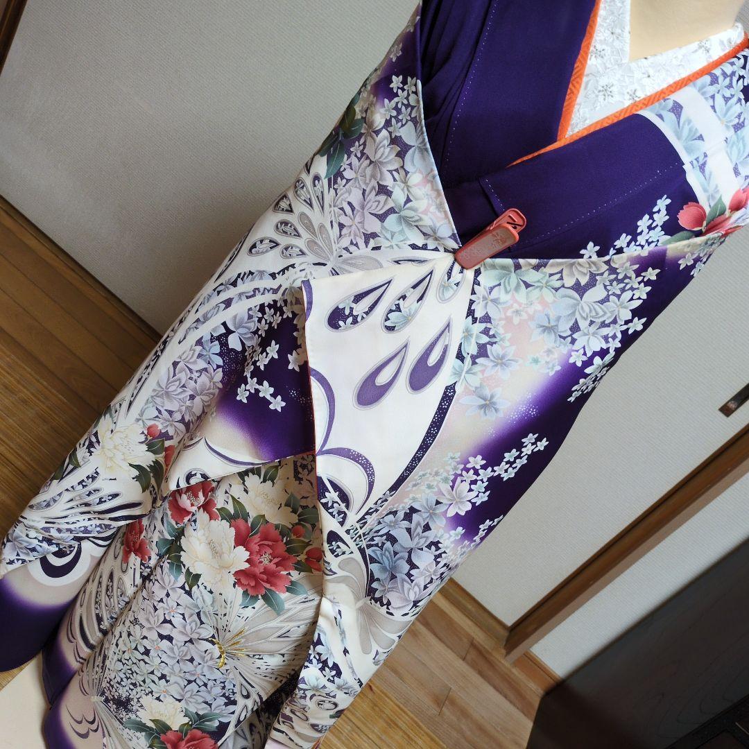 華麗で素敵なお振り袖　正絹