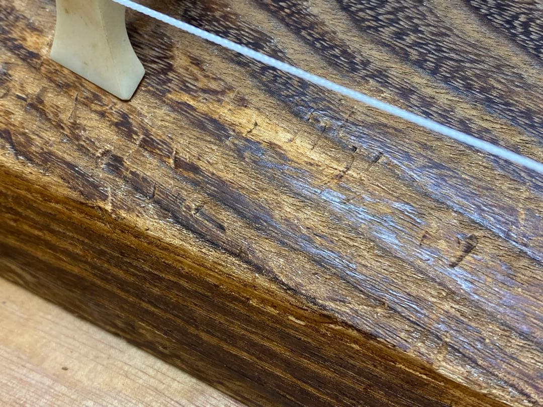 琴 お筝 筝 13弦 小川謹製 焼き印 くり甲