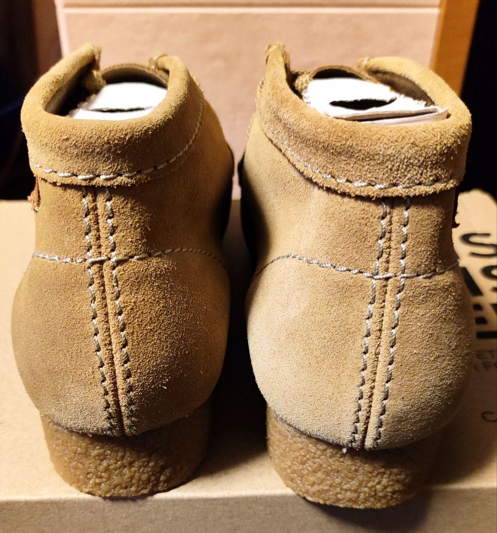 b*r様 【新品!!】クラークス ワラビーブーツ　25cm ダークサンドスエード