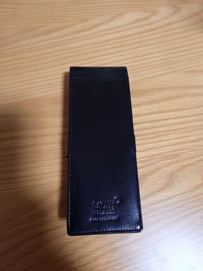 モンブラン　マイスターシュテュック　ペンポーチ　３本用/ブラック