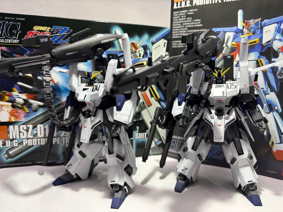 HG FAZZ04機　05機　塗装完成品
