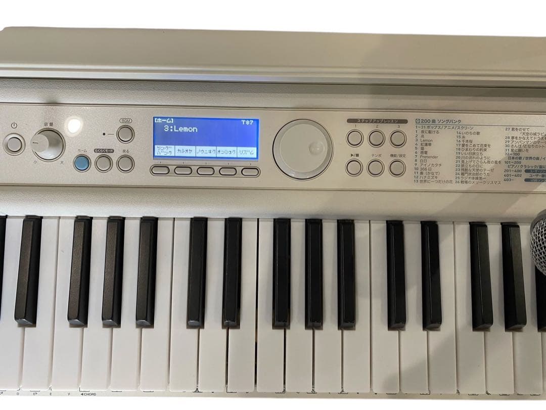 ★CASIO キーボード 光ナビゲーションのみ LK-520 2023年製