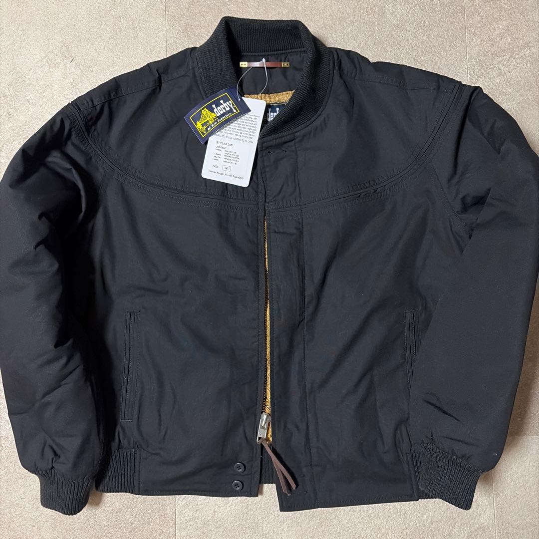 新品 Mサイズ ダービーオブサンフランシスコ 黒 金