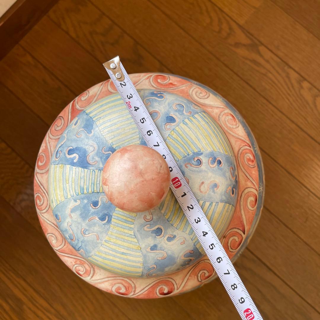 メートランドスミス MAITLAND SMITH 陶器製壺　蓋付き　ヴィンテージ