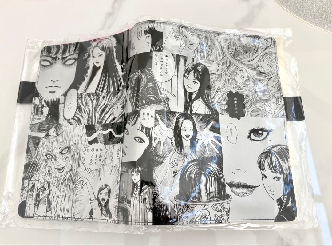 ほぼ日手帳　伊藤潤二 富江 Memory カズンサイズ用カバー　A5サイズ　手帳