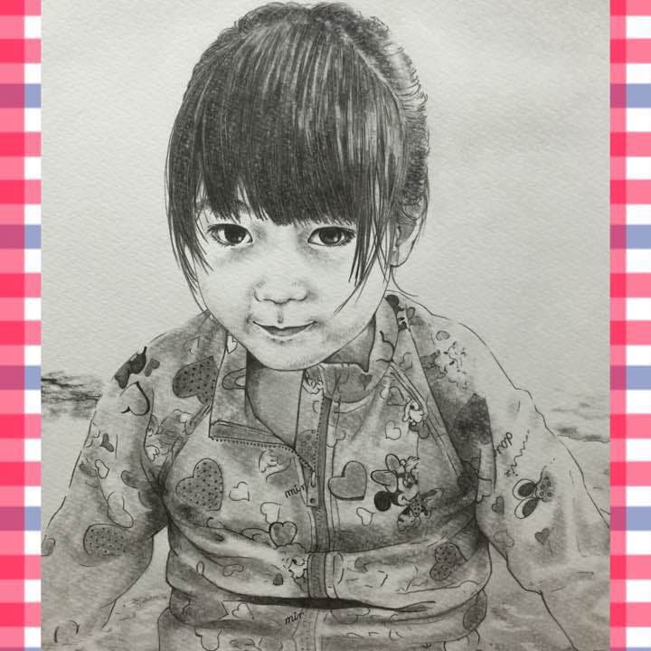 似顔絵イラストオーダー  sample