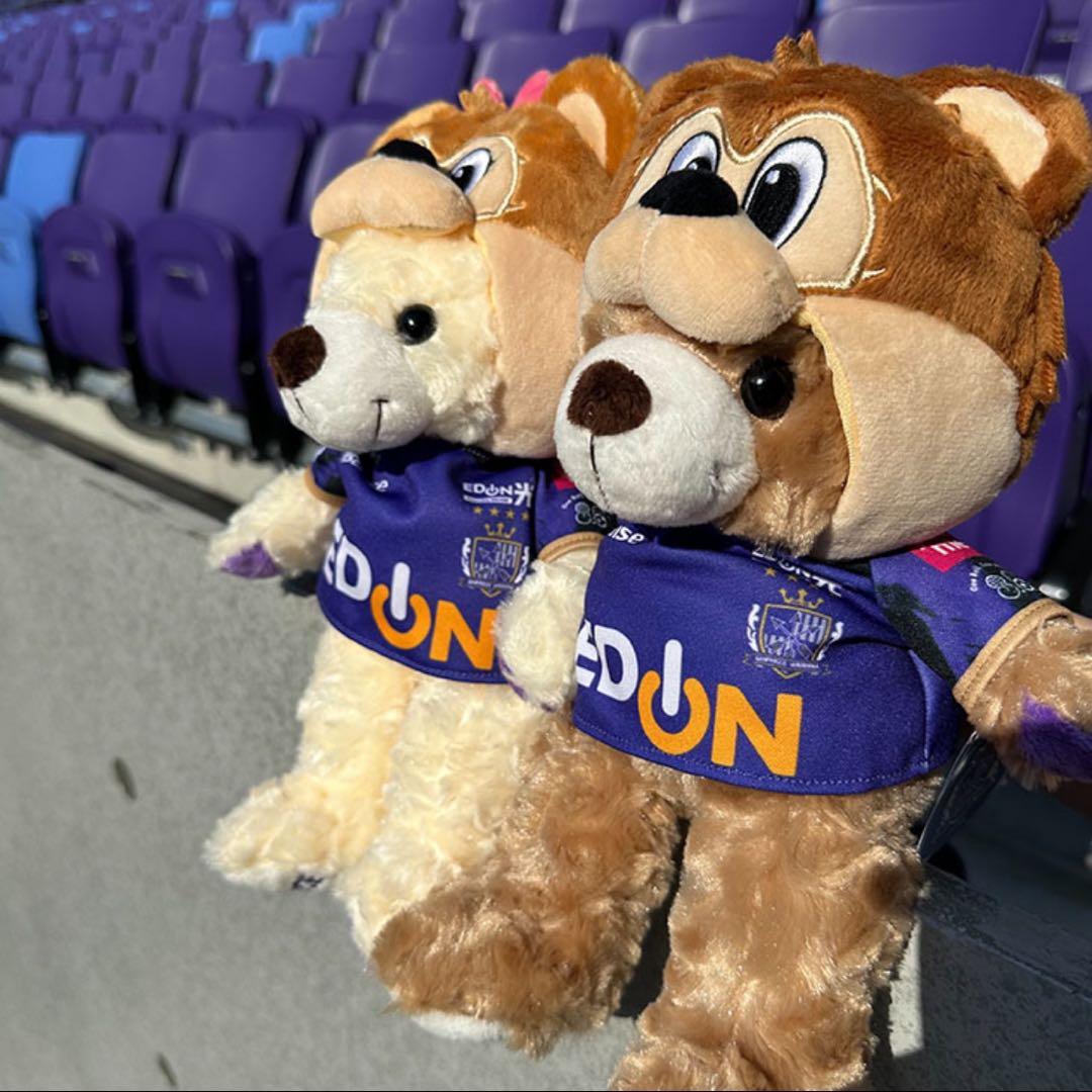 【サンフレッチェ広島】ご当地ベア　サンチェぬいぐるみ