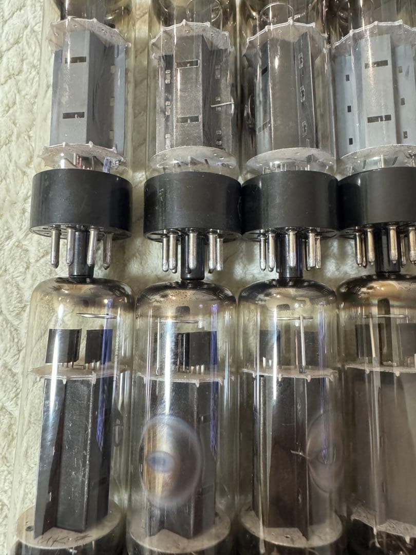 し*。様 HITACHI 6CA7 真空管 12本セット オーディオ アンプ 日