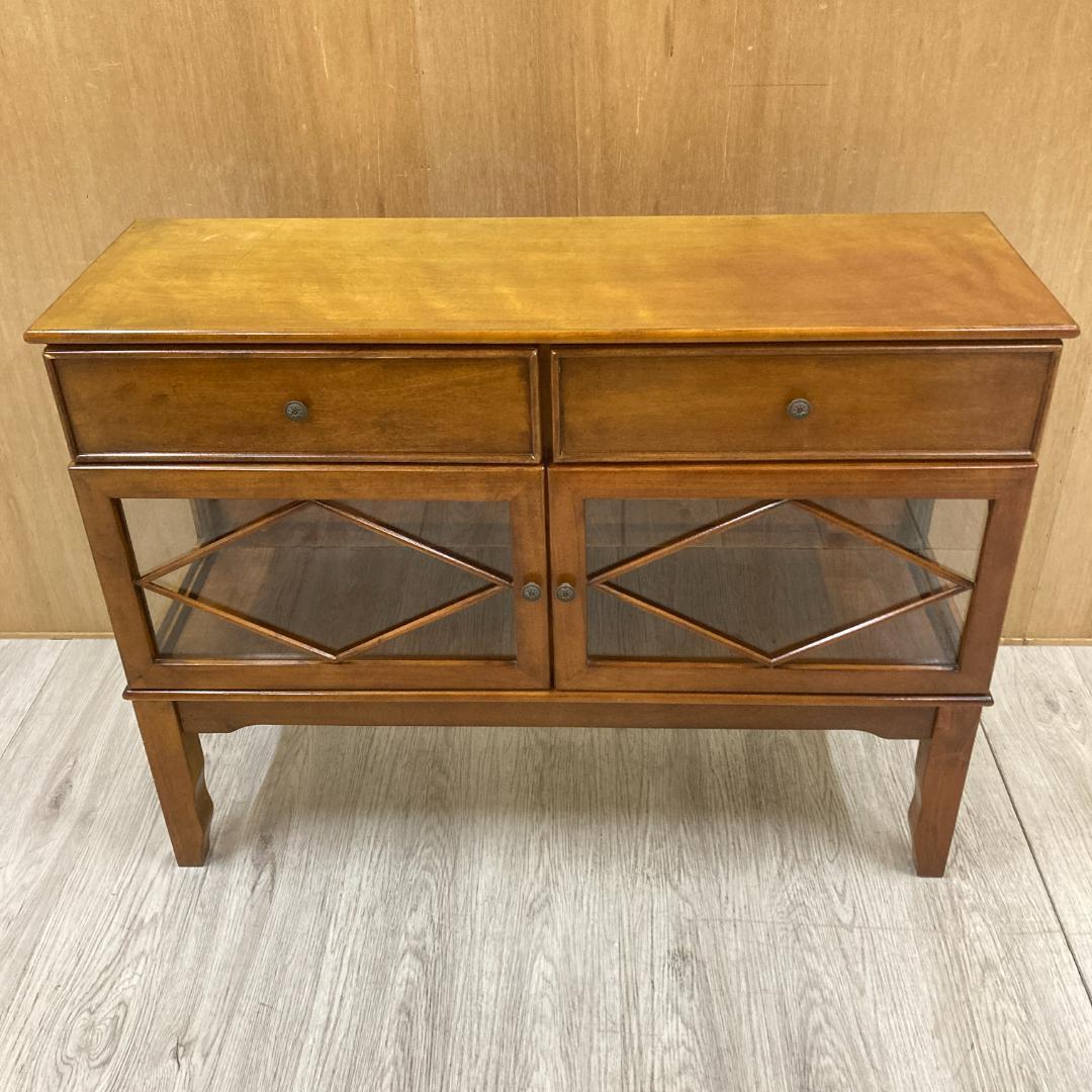 アンティーク調　飾り棚　キャビネット　クラシック