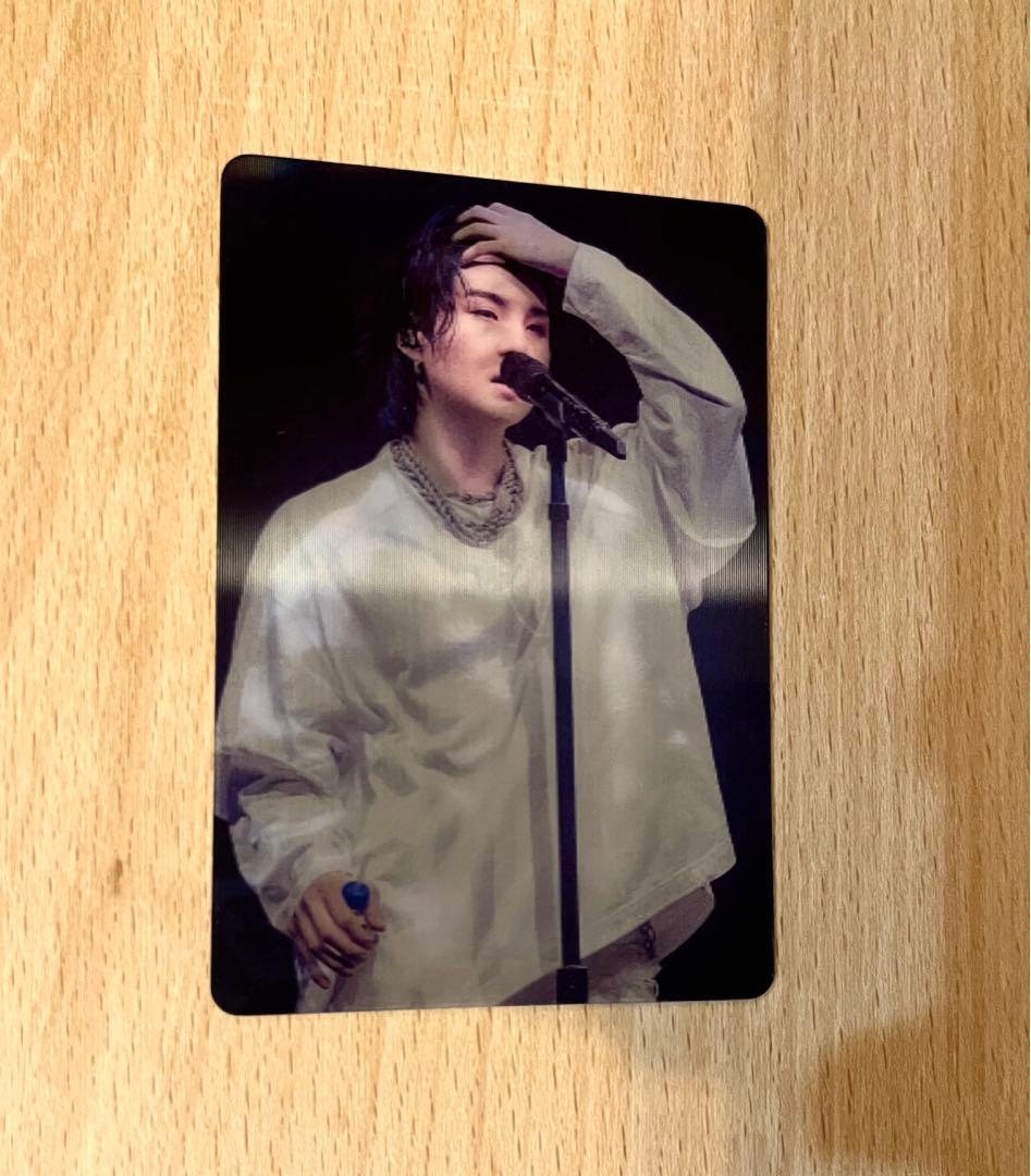 Agust D SUGA D-DAY BTS DVD レンチキュラー　ユンギ