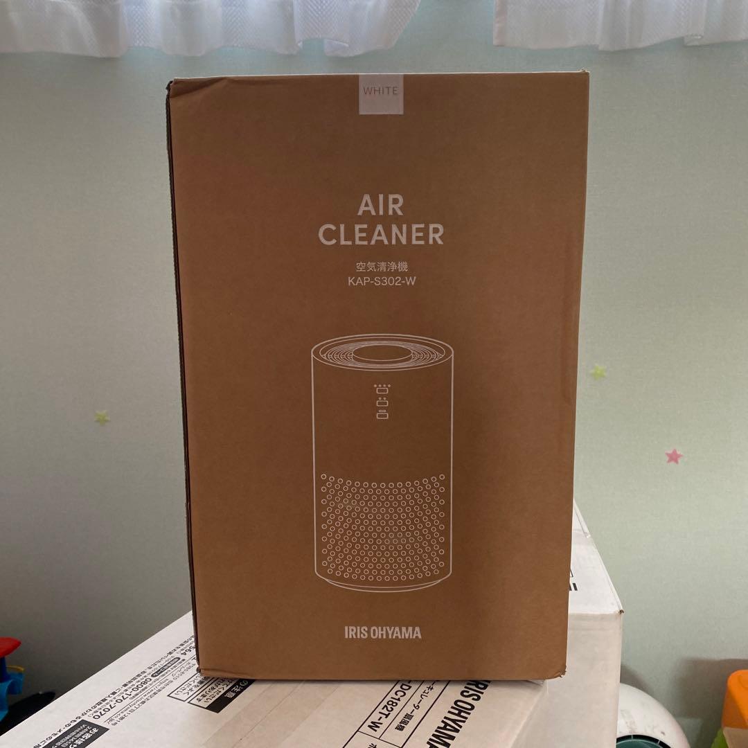 IRIS OHYAMA 空気清浄機 KAP-SG02-W ホワイト