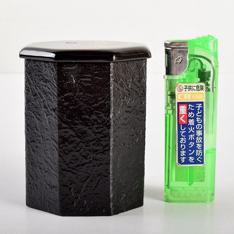 茶道具　谷口康甫作　春野蒔絵　一閑替茶器　共箱　V　R5050