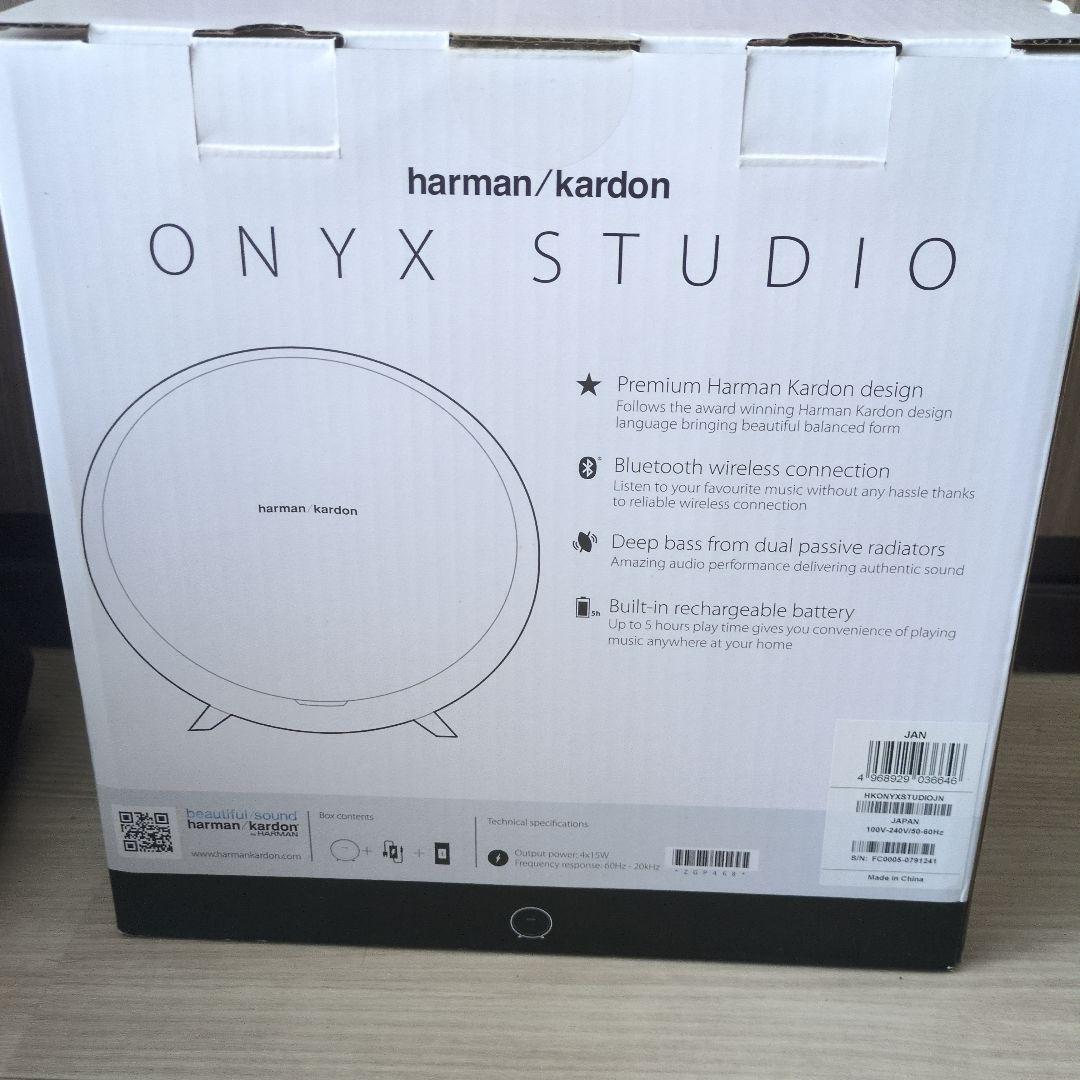 【未使用】Harman Kardon ポータブル ワイヤレススピーカー 高音質
