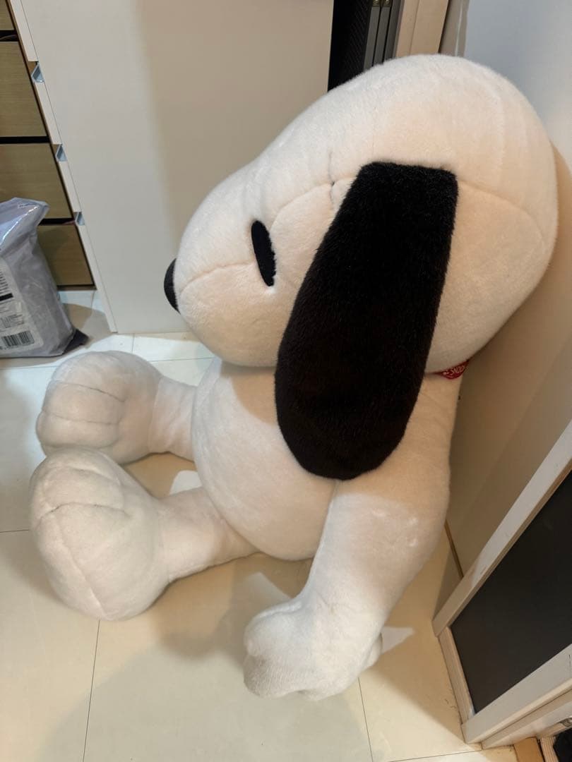 スヌーピー 巨大 ぬいぐるみ 縦121cm 横51cm 送料込