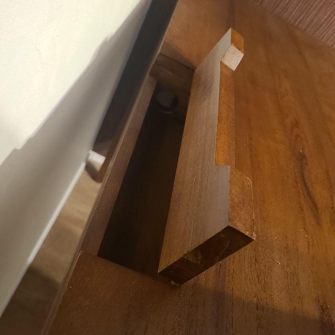 【チーク無垢材使用】デスク　学習机　テーブル　アジアン家具