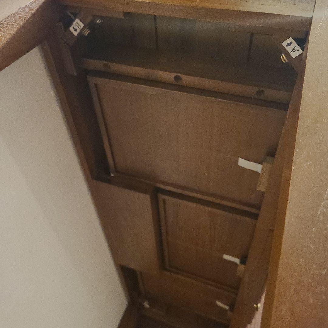 【チーク無垢材使用】デスク　学習机　テーブル　アジアン家具