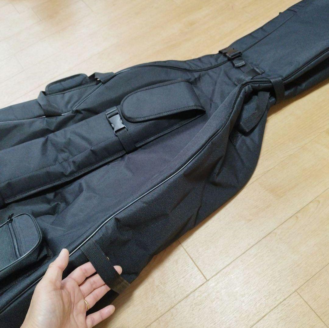 チェロ　ソフトケース　フルサイズ　黒