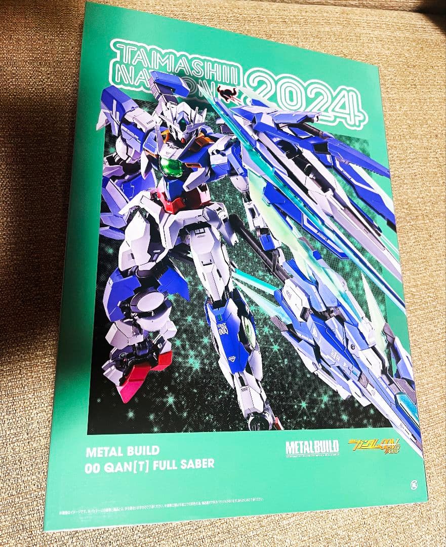 【開封品】ダブルオークアンタフルセイバー　メタルビルド