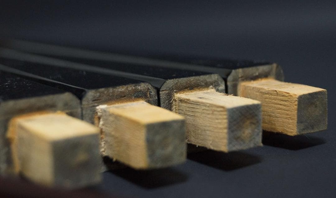 茶道具 塗師 平安昭斎造 真台子 木製漆塗り 美品 共箱