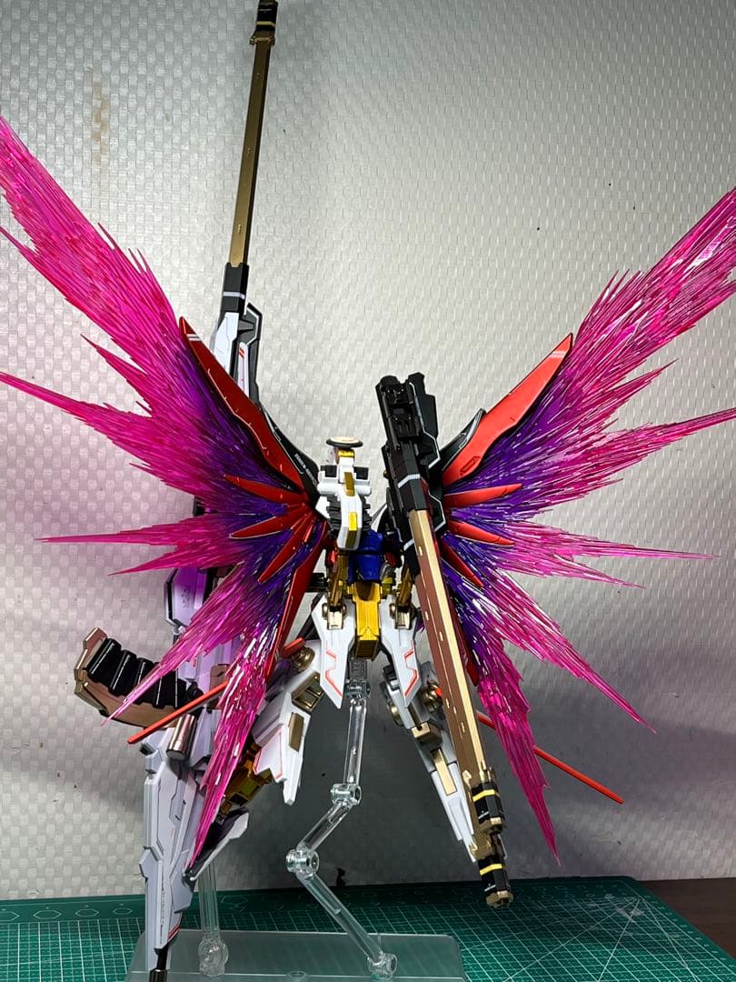 hgデスティニーガンダム SpecII ゼウスシルエット&光の翼•最終値下げ