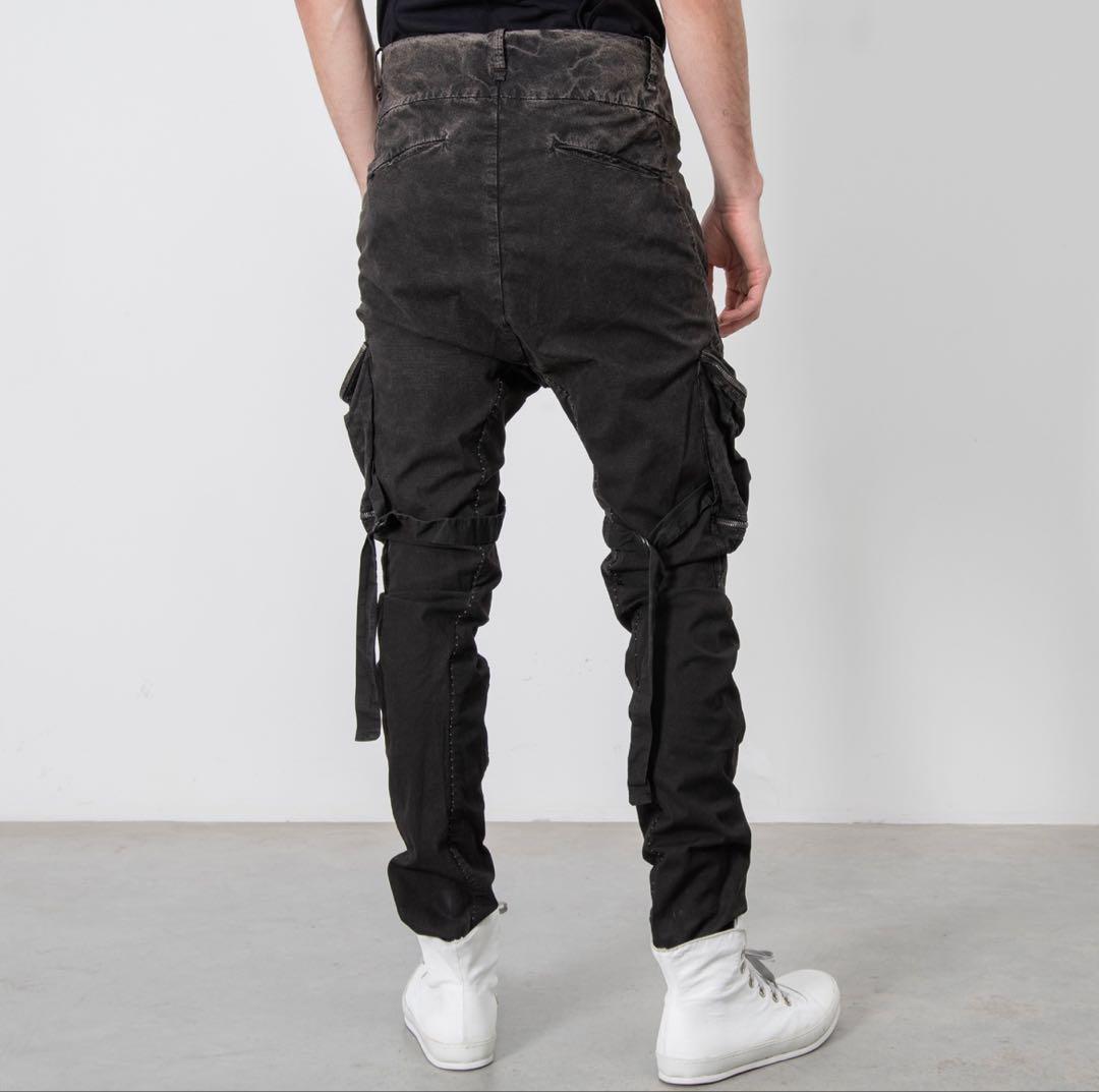 極美品★定8.8万 masnada ボンテージジップ ミリタリーパンツ マスナダ