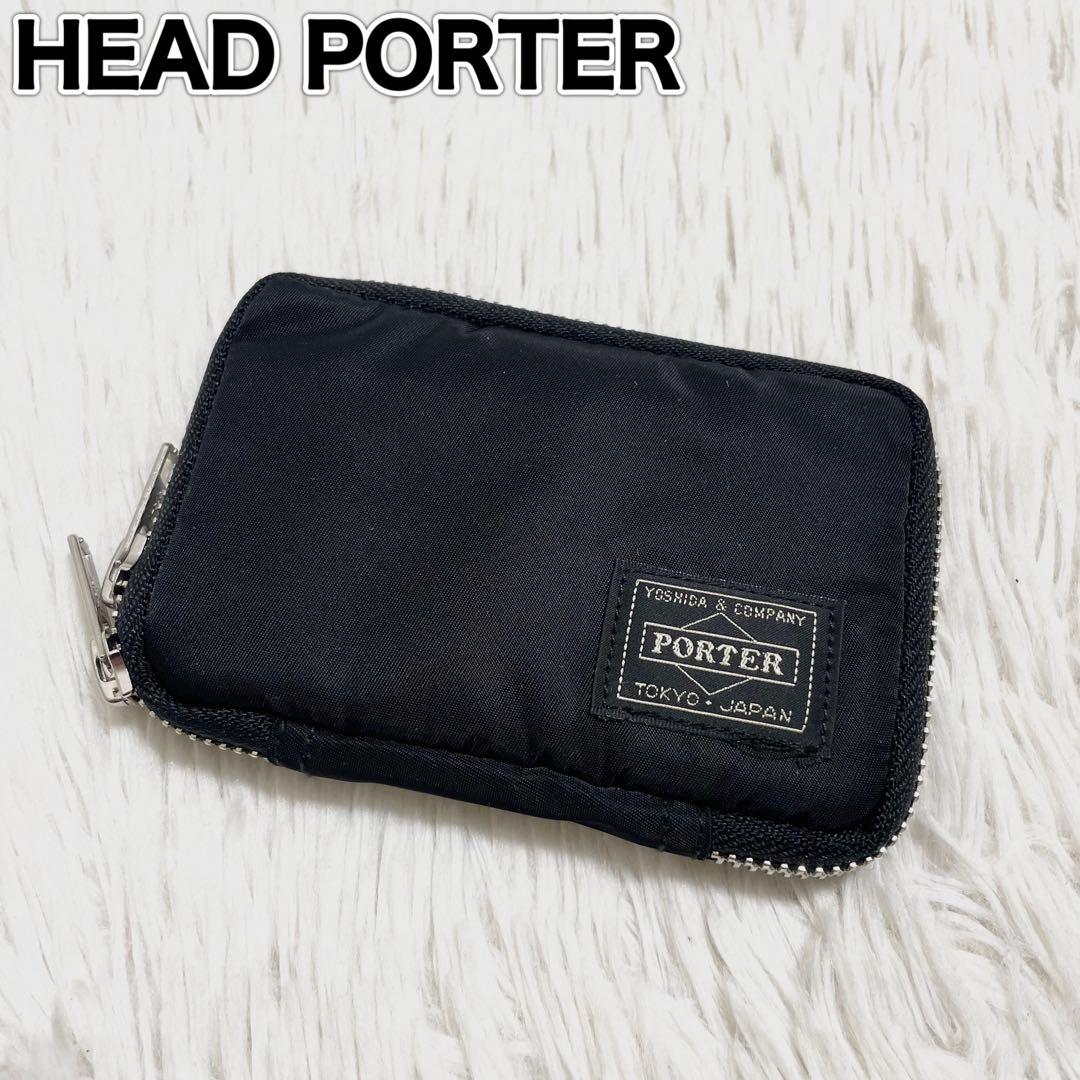 未使用/ヘッドポーター　キーケース　6連　タンカー　ナイロン　ブラック　大人気