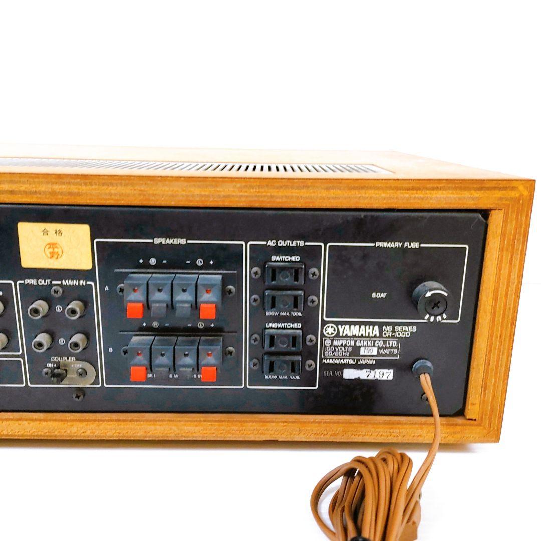 【ジャンク】 YAMAHA CR-1000 FM レシーバー ヤマハ