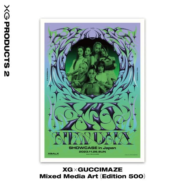 XG×GUCCIMAZE Mixed Media Art グッチメイズ