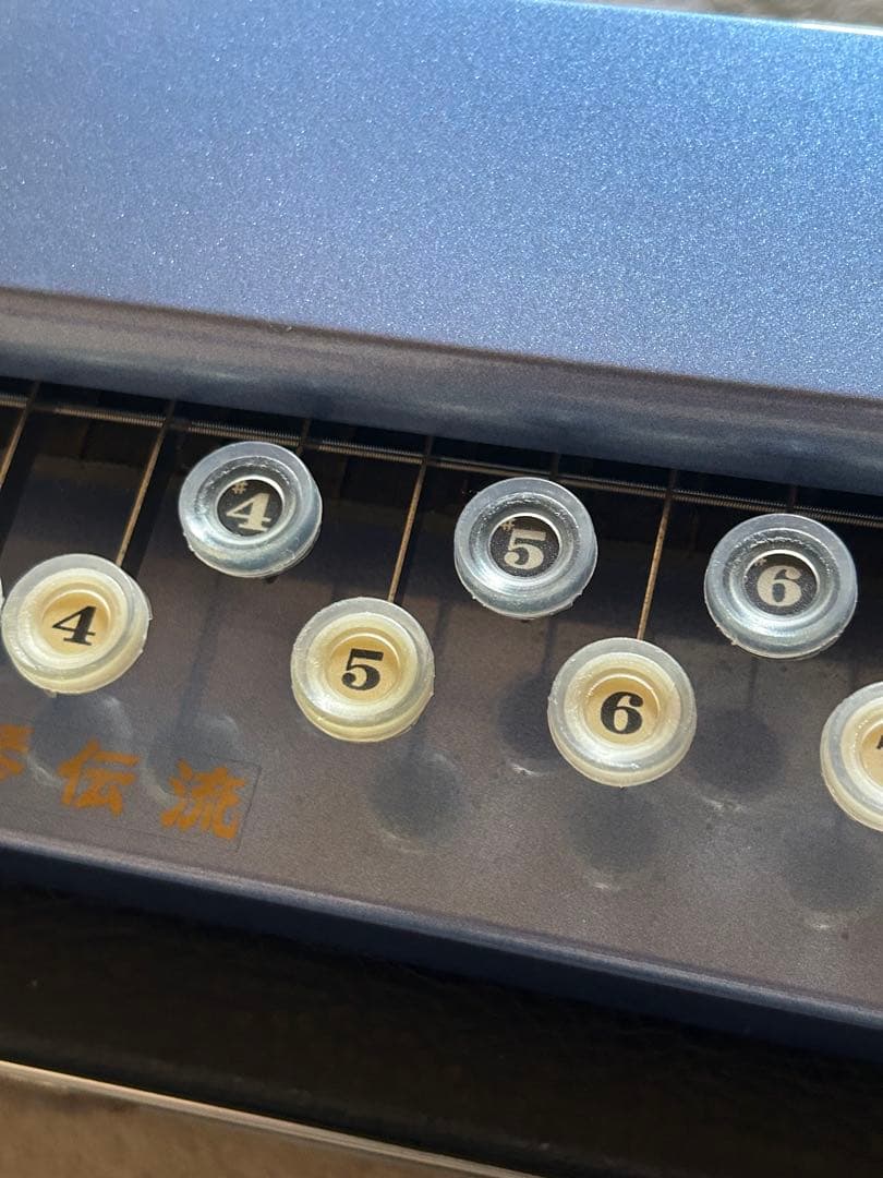 大正琴 菊花　電子琴 エレキ ハードケース付　琴伝流