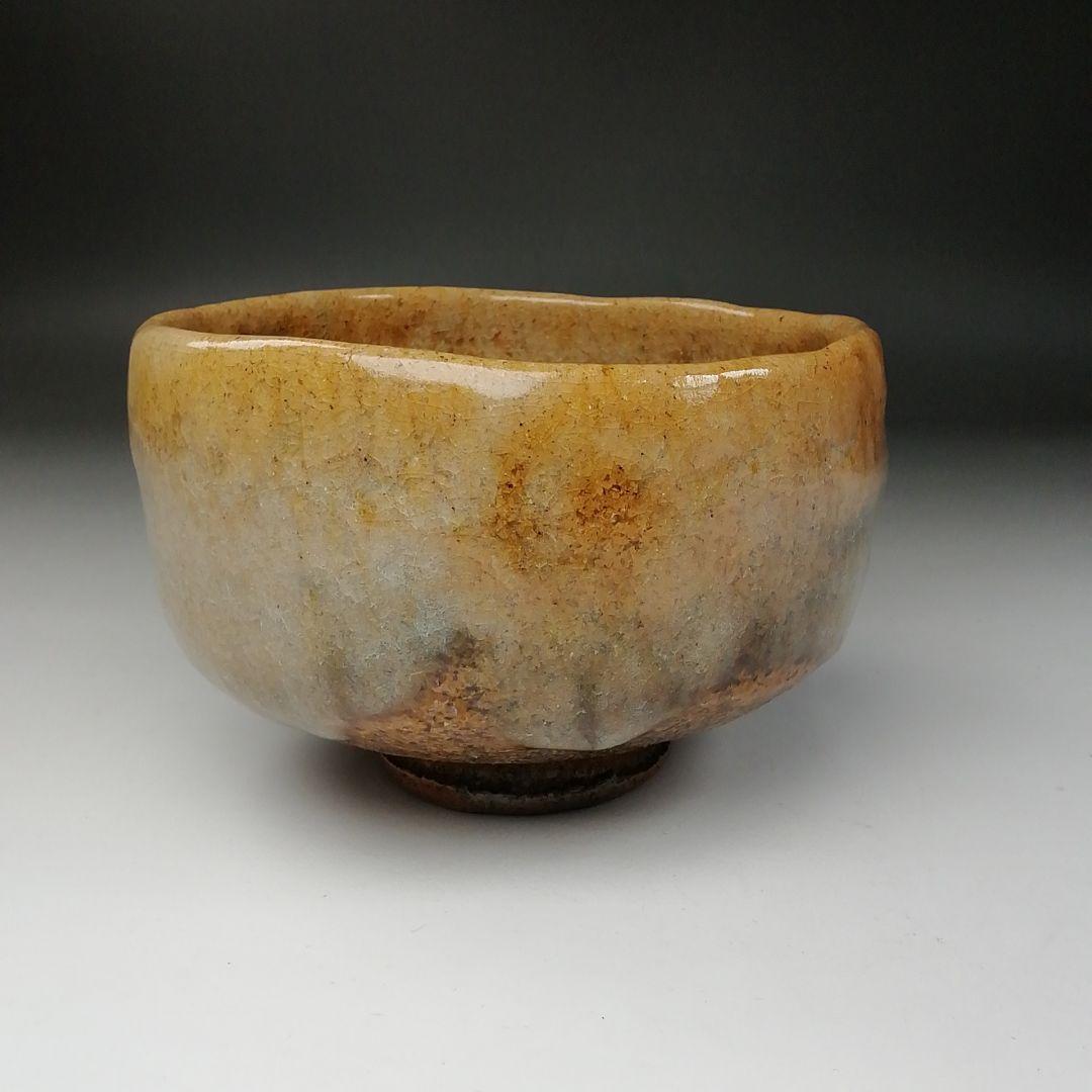 Ｔ２１４　茶碗　『大樋焼』『大樋長楽造』　共箱　抹茶碗　茶道具