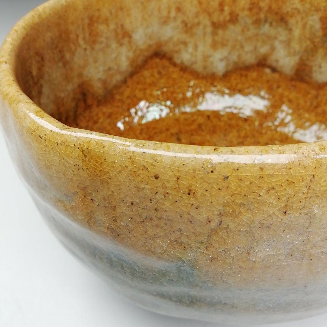 Ｔ２１４　茶碗　『大樋焼』『大樋長楽造』　共箱　抹茶碗　茶道具