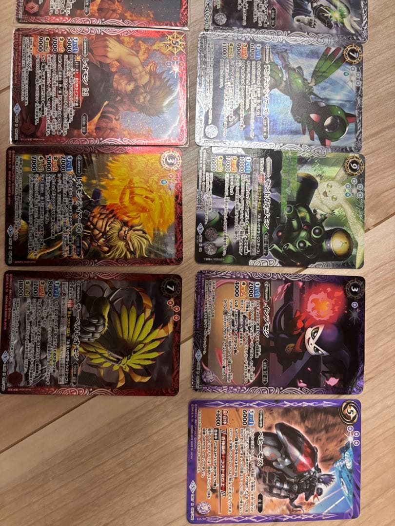 デジモン　バトルスピリッツ トレーディングカードセット 63枚