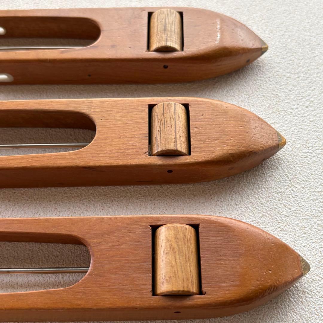 船型シャトル3号（27ｃｍ）東京手織機　３本セット　＋おまけ１本