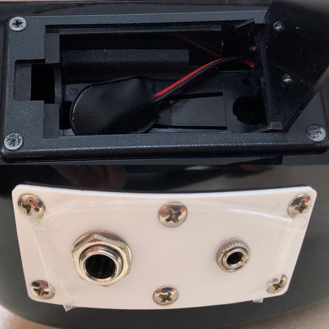 【超美品】ZO-3 ST BLK アンプ内蔵ミニギター 専用ケース付 ぞうさん