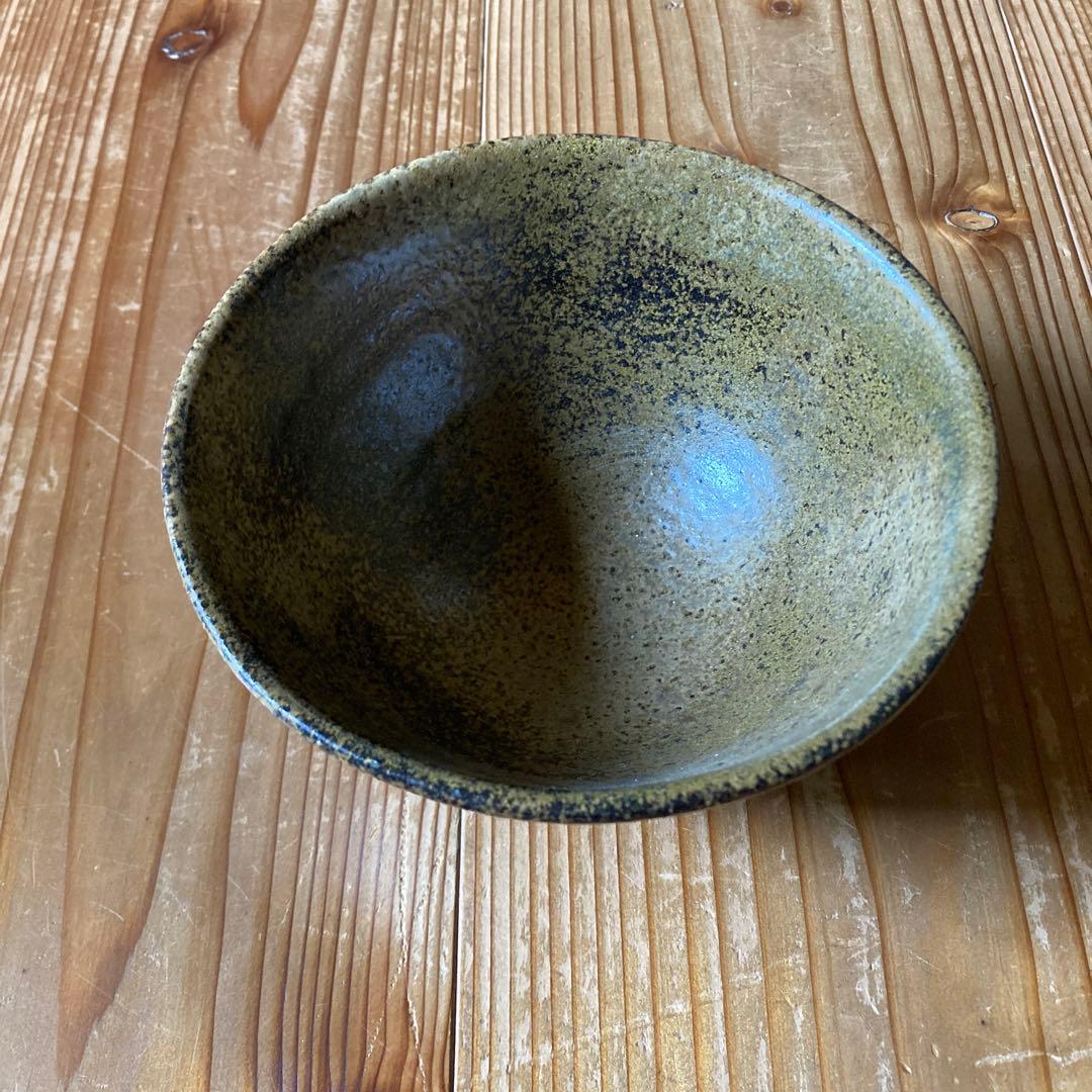 丹波　石田陶春　抹茶碗　民芸　民藝　丹波布