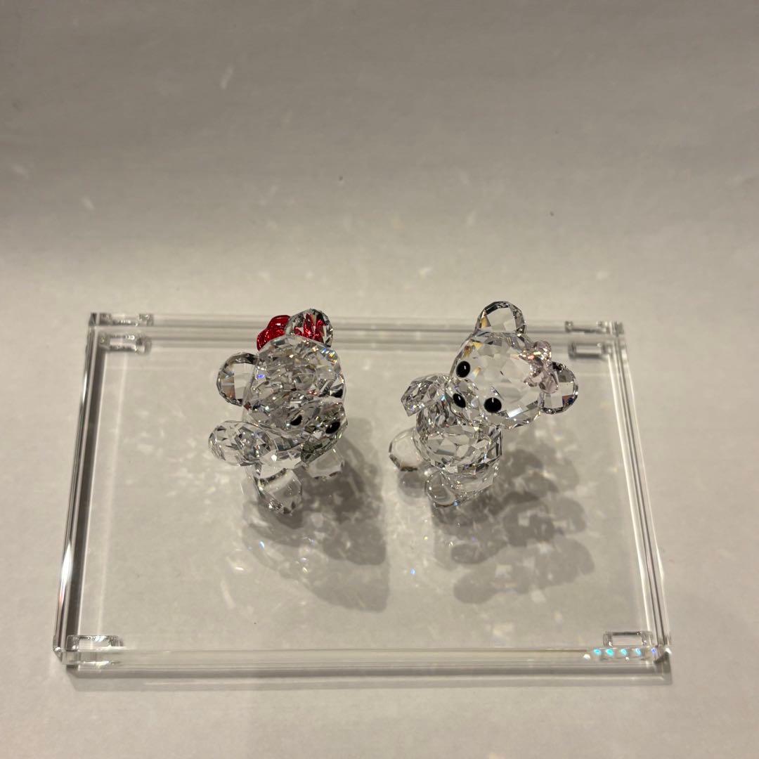 極美品SWAROVSKI KRIS BEAR A LOVELY SURPRISE