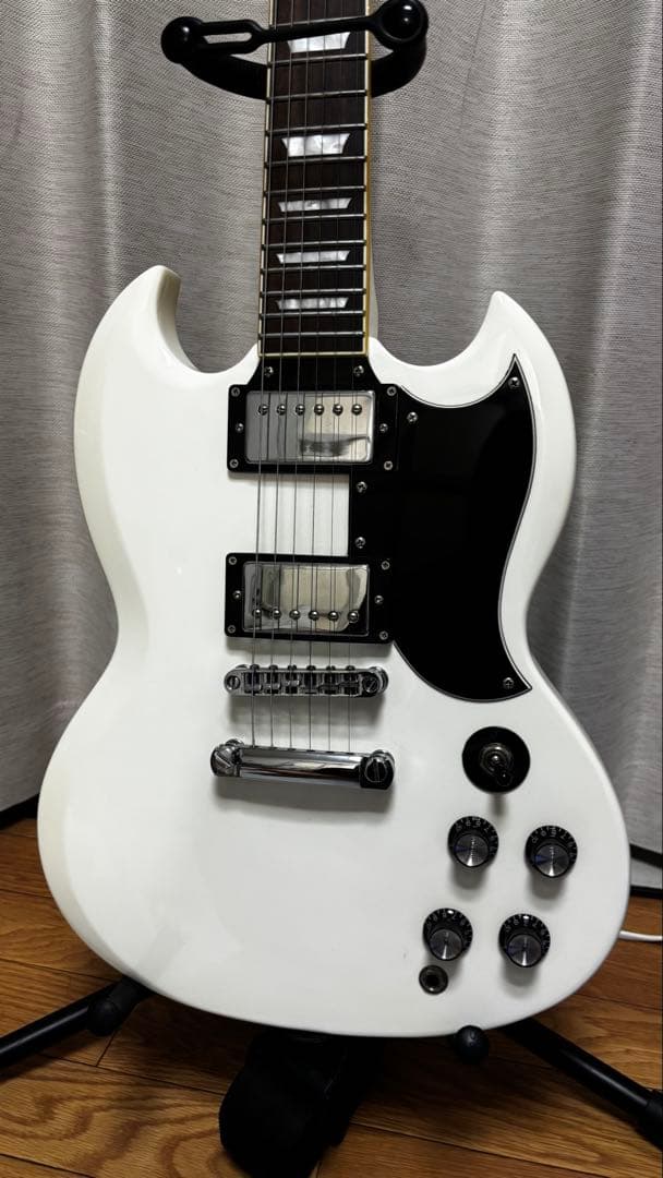 値下げ★BLITZ byARIA BSG-STD WH エレキギター SG