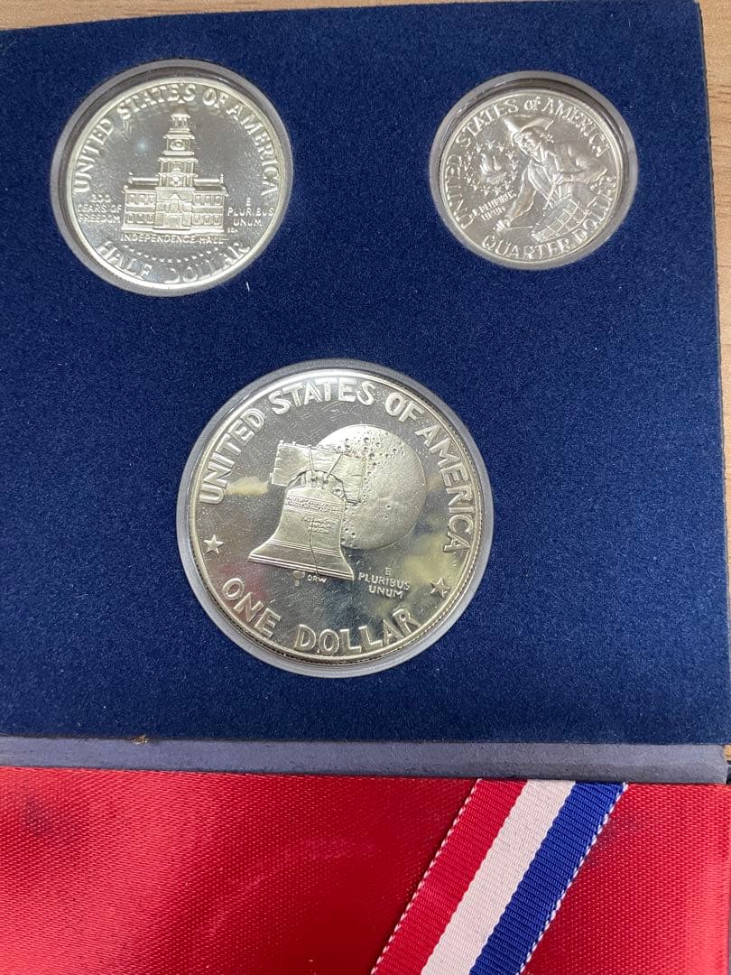 米国建国200年記念✴︎銀貨セット