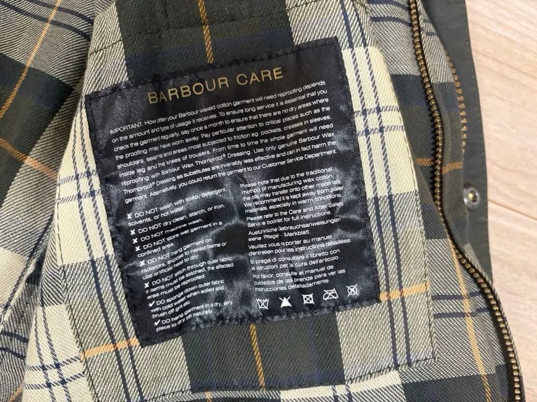 Barbour ダークグリーン ロフトマン別注　2017年購入