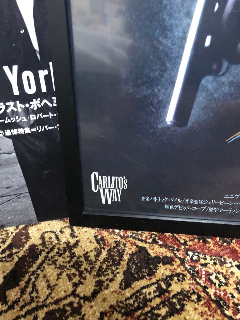カリートの道 Carlito's Way B2 ポスター ヴィンテージ 当時物