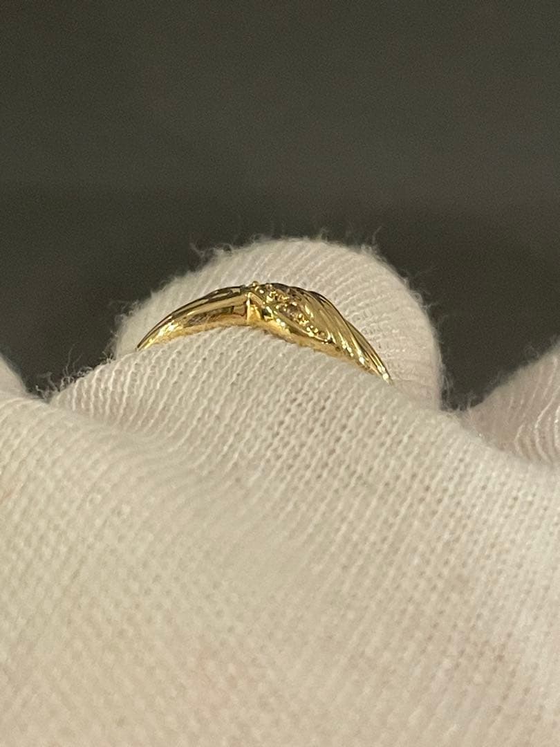 ジュエリーマキ　K18リング　18金指輪　ダイヤモンドリング　18金　k18