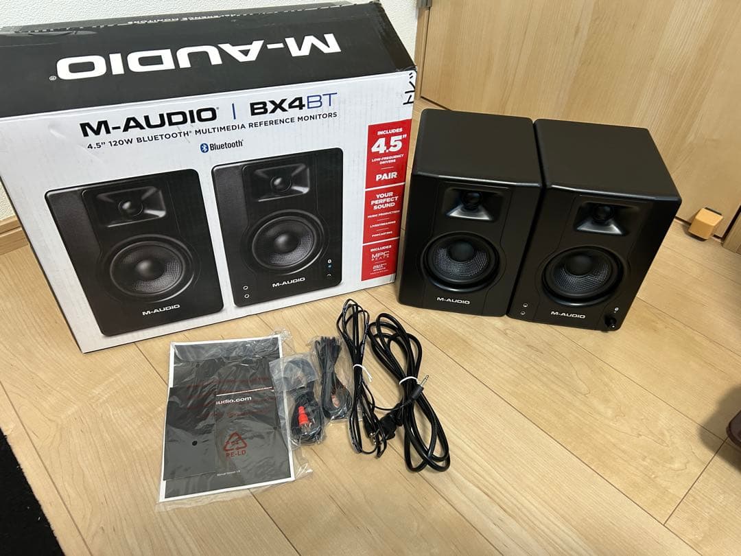 M-AUDIO BX4BT 4.5インチ Bluetooth　モニタースピーカー