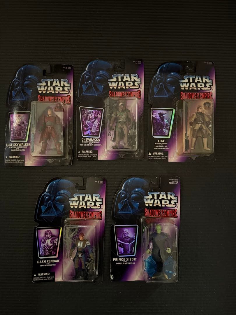 未開封　ケナー スターウォーズ シャドーズ オブ エンパイア　5体セット