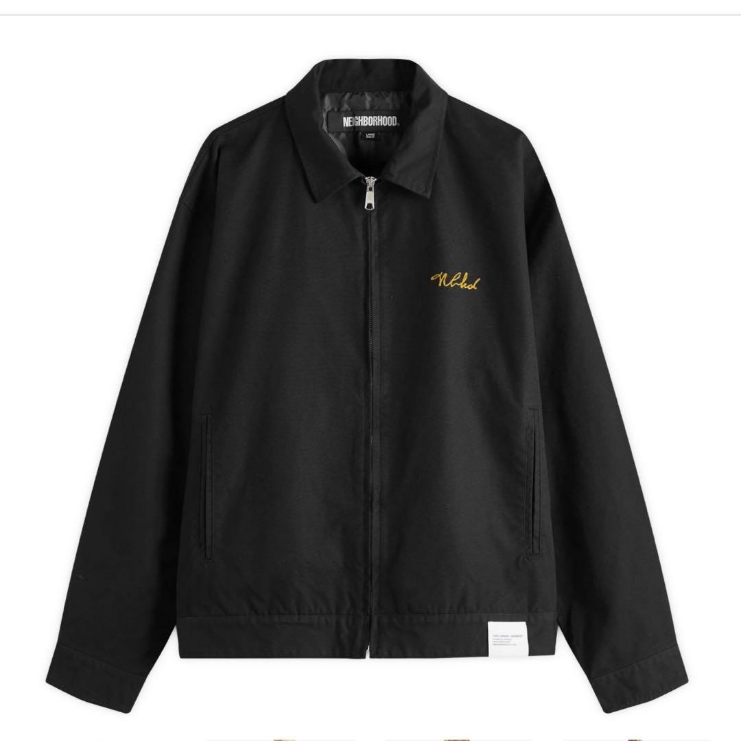 NEIGHBORHOOD ZIP WORK JACKET BLACK Mサイズ