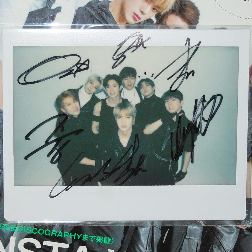 MONSTA X 直筆サイン入りチェキ