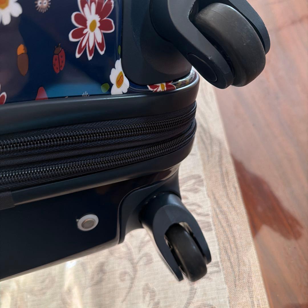 中古美品！傷あり レア⭐︎トトロ スーツケースS ネイビー