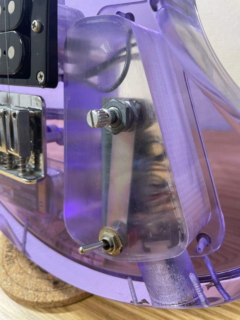 【希少】ZO-3 エレキギター　スケルトンパープル　フェルナンデス